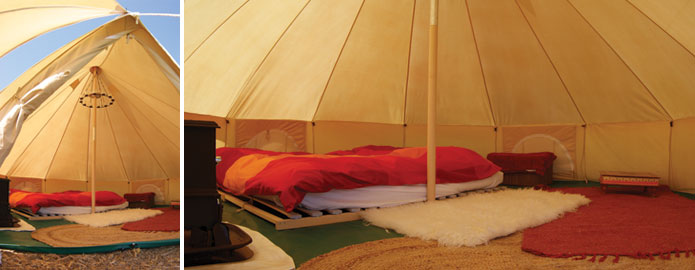 Camping in Ireland attractions