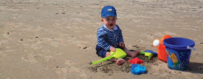 Irish holiday resorts kids playing