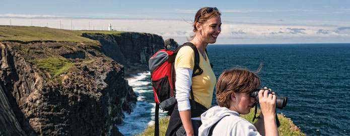 Cliff walk at Loop Head