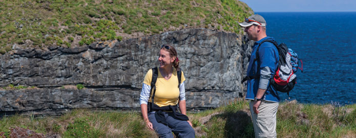 Tour ireland and see the scenic walks