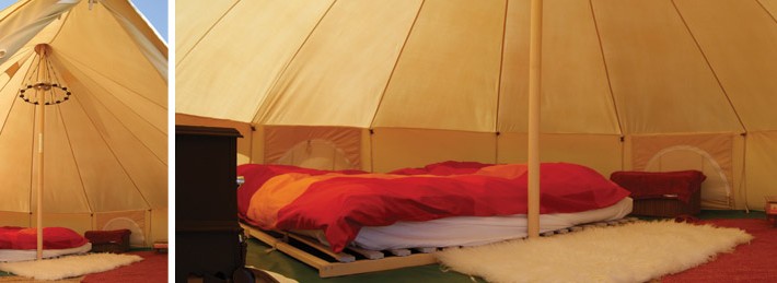 Irish holiday destination for camping